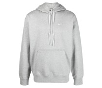 Hoodie mit Logo-Stickerei