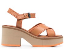 Sandalen mit Plateausohle