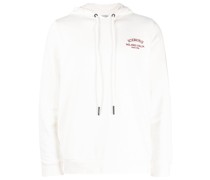 Hoodie mit Logo-Stickerei