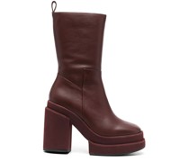 Stiefeletten mit Blockabsatz