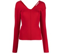 Pullover mit V-Ausschnitt