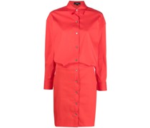 Langärmeliges Hemdkleid