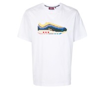 T-Shirt mit "Sneaker"-Print