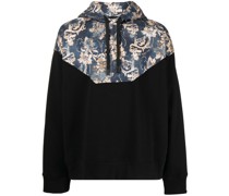 Hoodie mit Blumen-Print