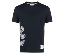 T-Shirt mit Anker-Print