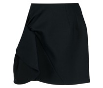 Drapierter Minirock