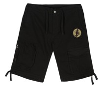 Cargo-Shorts mit Logo-Applikation