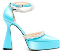Kimberly 140mm crystal-embellished pumps