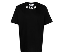T-Shirt mit Logo-Print
