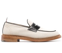 Penny-Loafer in Colour-Block-Optik