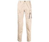 Cargohose mit Logo-Schild