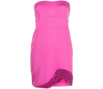 Minikleid mit Perlen