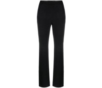 Schmale Hose mit ausgestelltem Bein