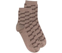 Socken mit BB-Muster