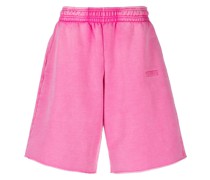 Weite Shorts mit Logo-Stickerei