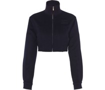 Cropped-Samtjacke