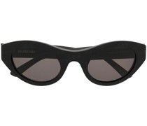 Cat-Eye-Sonnenbrille mit Monogramm
