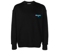 Sweatshirt mit Palmen-Print