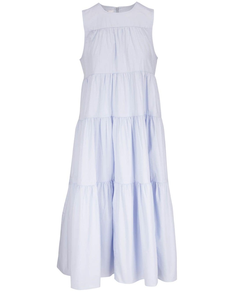 Co Damen Gestuftes Maxikleid
