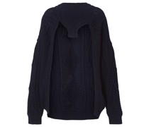 Pullover mit Zopfmuster