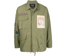 Jacke mit Patch-Detail