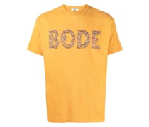 T-Shirt mit Perlenverzierung