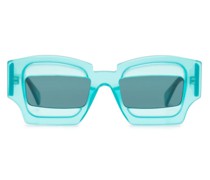 X6 Sonnenbrille mit eckigem Gestell