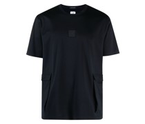 T-Shirt mit Logo-Tasche