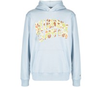 Hoodie mit Logo-Print