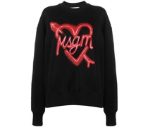 Sweatshirt mit Logo-Print