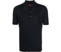 Geripptes Poloshirt