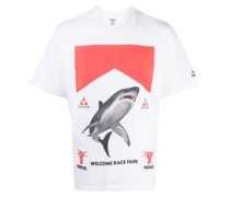 x DSC T-Shirt mit Hai-Print