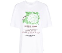 T-Shirt mit Text-Print