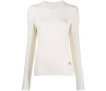 Kaschmirpullover mit Rundhalsausschnitt