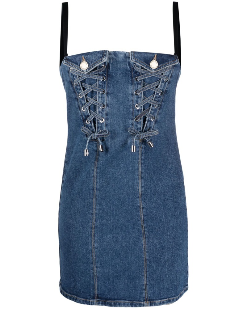 Pinko Damen Midikleid mit Corsage