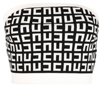 Bandeau-Top mit Monogramm