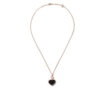 18kt 'Happy Hearts' Rotgoldhalskette