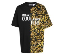 T-Shirt mit Barocco-Print