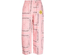 Jogginghose mit Paisley-Print