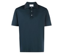 cotton short-sleeve polo shirt