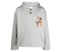 Hoodie mit Stickerei