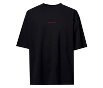 T-Shirt mit Broken Glass-Print