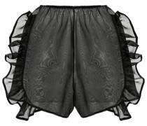 Dahlia semi-sheer shorts