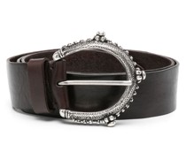 P.A.R.O.S.H. buckle leather belt