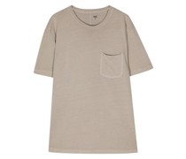 patch-pocket cotton t-shirt
