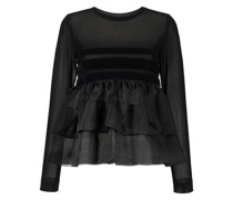 Bluse mit Schößchen