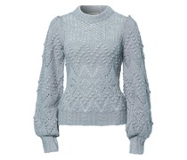 Pullover mit Stehkragen