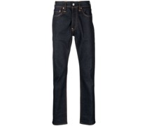 Halbhohe Straight-Leg-Jeans