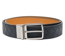 Intrecciao leather belt