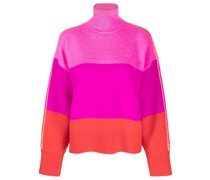 Pullover in Colour-Block-Optik